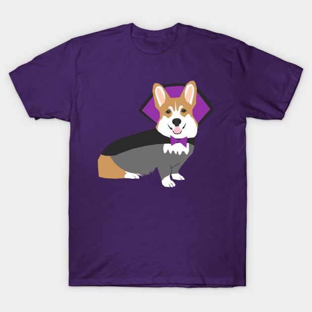 Corgi Vampire T-Shirt by friendlypets